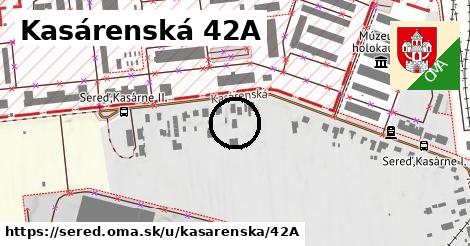 Kasárenská 42A, Sereď