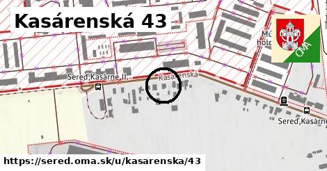 Kasárenská 43, Sereď