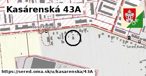 Kasárenská 43A, Sereď