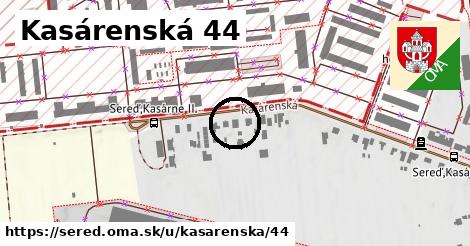 Kasárenská 44, Sereď