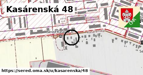 Kasárenská 48, Sereď