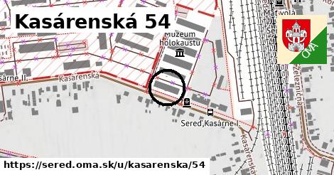 Kasárenská 54, Sereď