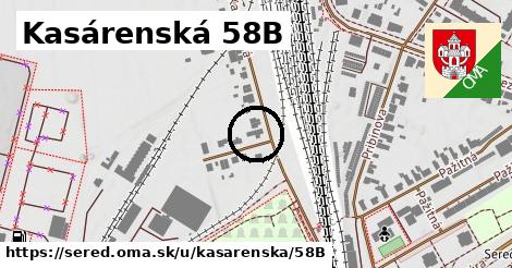 Kasárenská 58B, Sereď