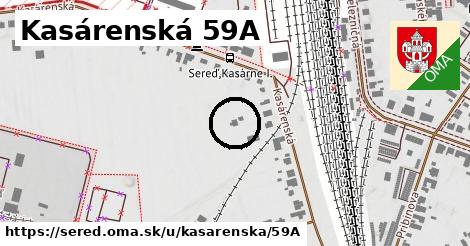 Kasárenská 59A, Sereď