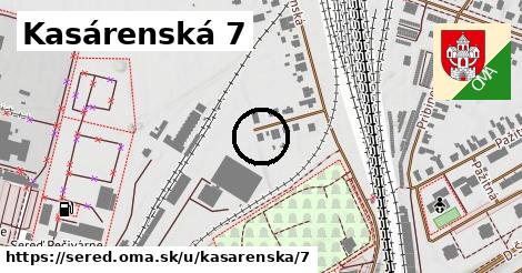 Kasárenská 7, Sereď