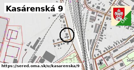 Kasárenská 9, Sereď