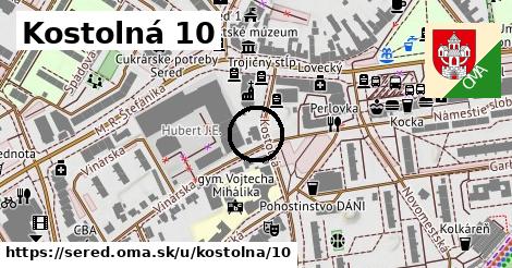 Kostolná 10, Sereď