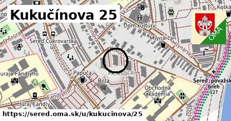 Kukučínova 25, Sereď