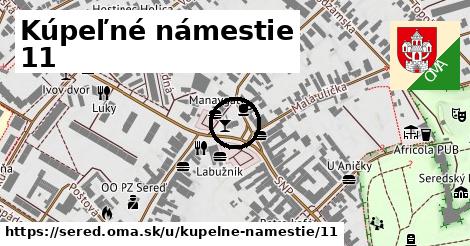 Kúpeľné námestie 11, Sereď