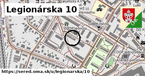 Legionárska 10, Sereď