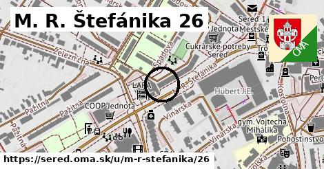 M. R. Štefánika 26, Sereď