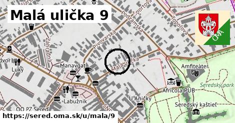 Malá ulička 9, Sereď