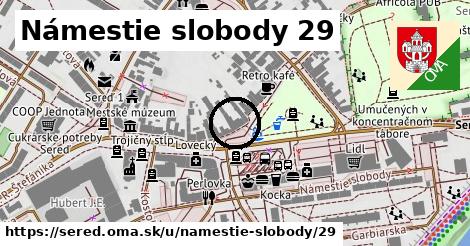 Námestie slobody 29, Sereď