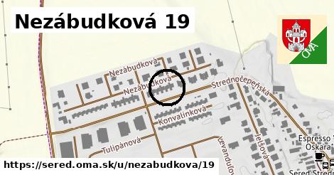 Nezábudková 19, Sereď