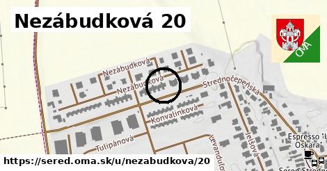 Nezábudková 20, Sereď