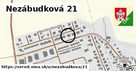 Nezábudková 21, Sereď