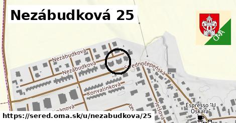 Nezábudková 25, Sereď
