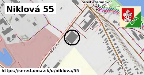 Niklová 55, Sereď