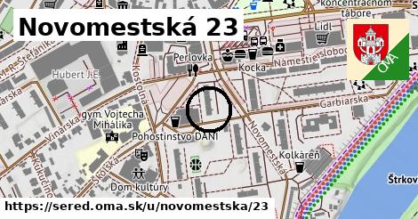 Novomestská 23, Sereď