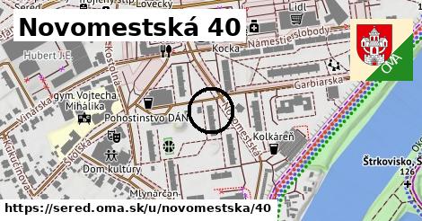 Novomestská 40, Sereď