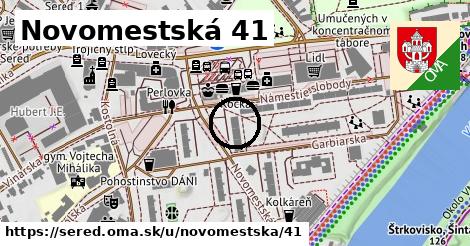 Novomestská 41, Sereď