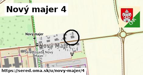 Nový majer 4, Sereď
