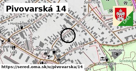 Pivovarská 14, Sereď