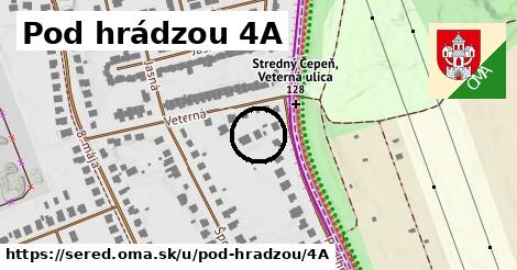 Pod hrádzou 4A, Sereď