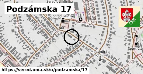 Podzámska 17, Sereď