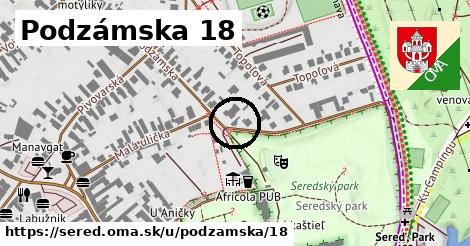 Podzámska 18, Sereď