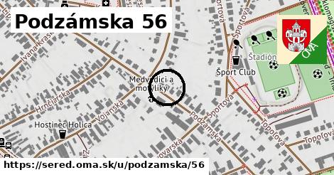 Podzámska 56, Sereď