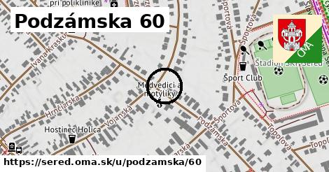 Podzámska 60, Sereď