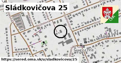 Sládkovičova 25, Sereď