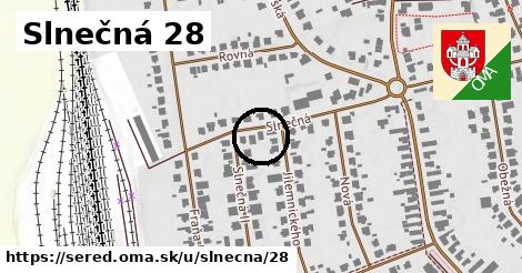 Slnečná 28, Sereď