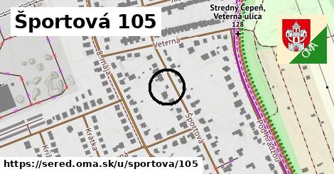 Športová 105, Sereď