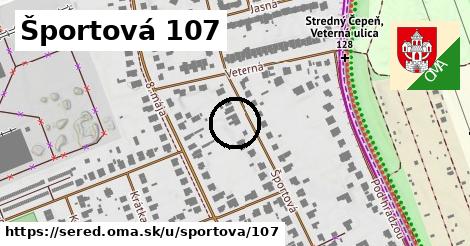 Športová 107, Sereď