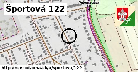 Športová 122, Sereď