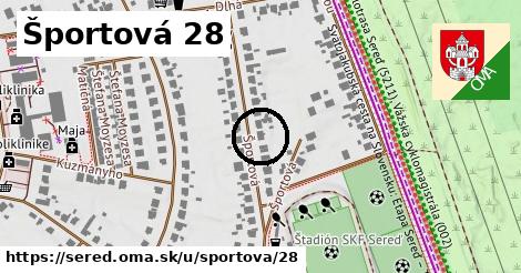 Športová 28, Sereď