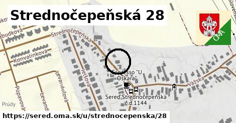 Strednočepeňská 28, Sereď