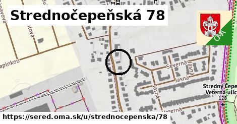 Strednočepeňská 78, Sereď