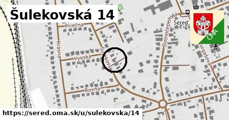 Šulekovská 14, Sereď