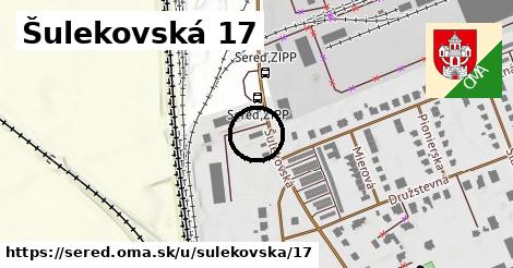 Šulekovská 17, Sereď