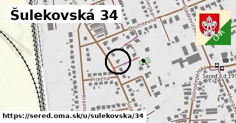 Šulekovská 34, Sereď