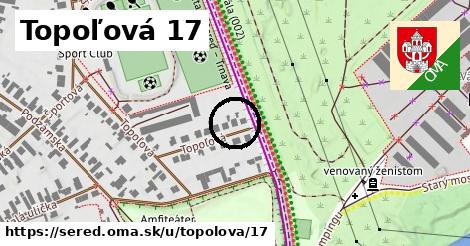 Topoľová 17, Sereď