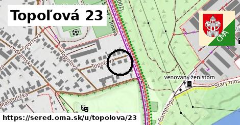 Topoľová 23, Sereď