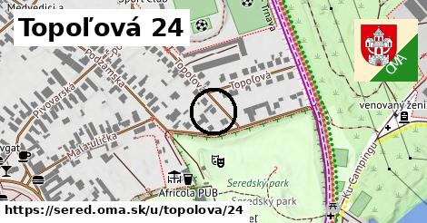 Topoľová 24, Sereď