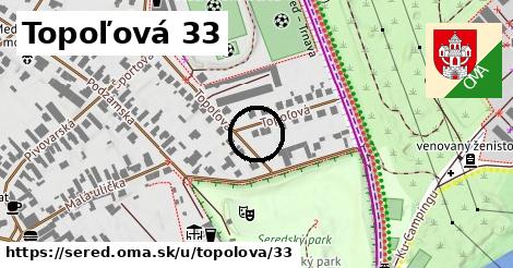 Topoľová 33, Sereď