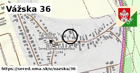 Vážska 36, Sereď