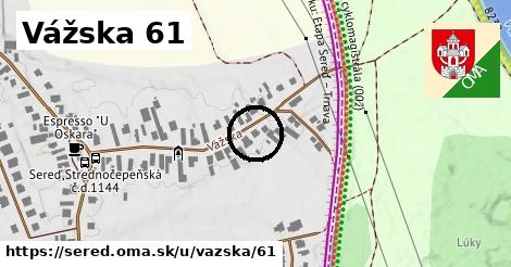 Vážska 61, Sereď