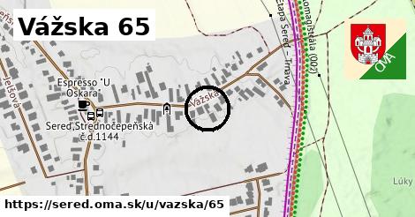 Vážska 65, Sereď